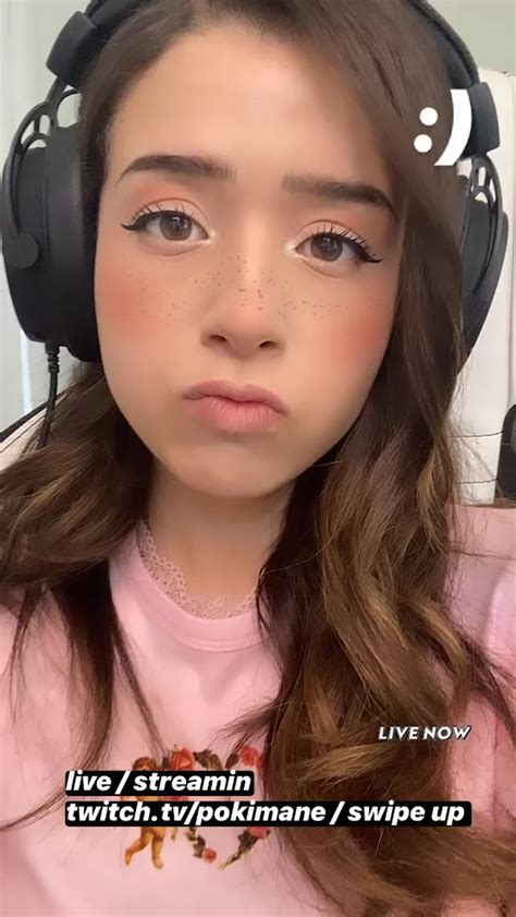 pokimane instagram story